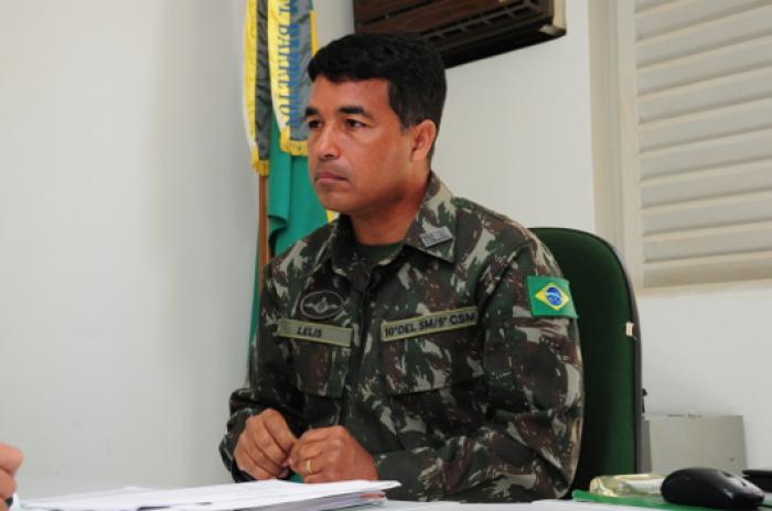 Tenente Edson Lélis, delegado militar para a região de Barretos - Foto: 