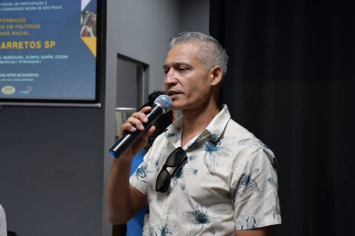 Edivaldo Rocha participou do Encontro Regional de Conselheiros de Igualdade Racial - Foto: PortalNC 