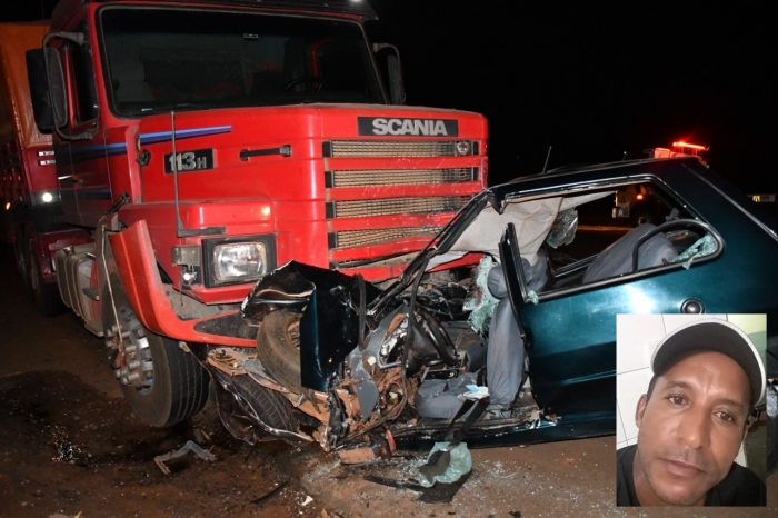 Colombiense morre em colisão com caminhão na Faria Lima - Foto: Portal NC