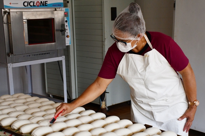 Departamento de Promoção Social volta a fabricar pães - Foto: 
