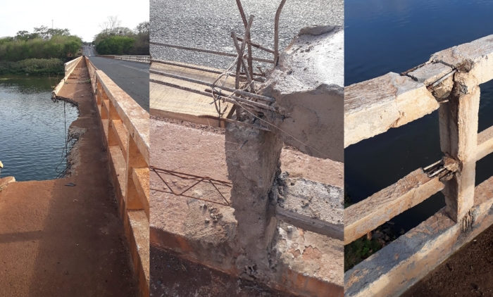 Morador de Planura anuncia manifestação para interditar a ponte do Rio Grande - Foto: Portal NC