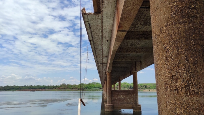DNIT aguarda liberação de recursos para recuperação da ponte - Foto: Portal NC