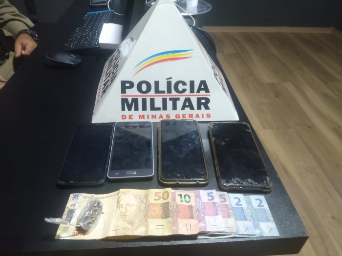 Polícia registra mais um trafico de drogas em Planura - Foto: PMMG