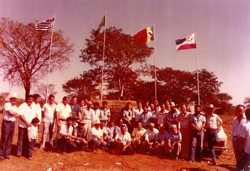 Foto de 1984, neste ano o presidente Mussa Calil Neto começou a viabilizar a transferência da Festa para o Parque do Peão