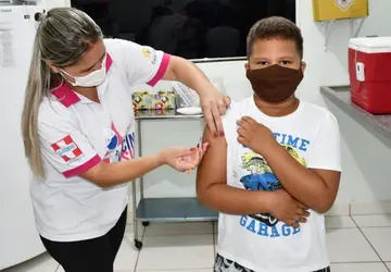 Prefeitura começa a vacinar crianças de 5 a 11 anos contra a Covid-19 - Foto: Júlio Tuliano 