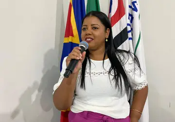: Nayra Rodrigues é a única mulher vereadora na Câmara de Vereadores.